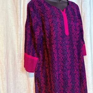 Vibrant Swirl Women's Tunic